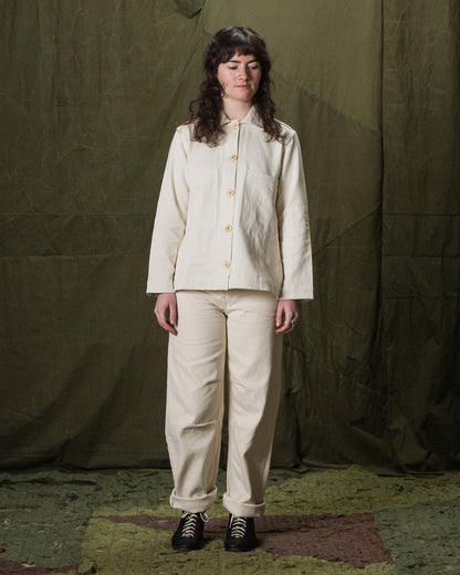 Nymane Arkive Jean - Natural Cotton Canvas - Standard & Strange