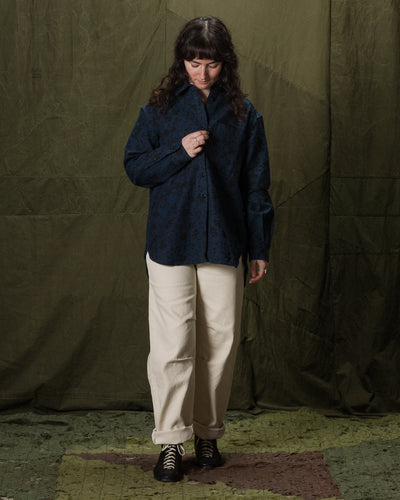 Nymane Chris Shirt - Iron/Indigo - Standard & Strange