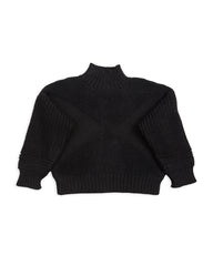 Nymane Nadia Diamond Sweater - Black Eco Alpaca - Standard & Strange