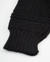 Nymane Nadia Diamond Sweater - Black Eco Alpaca - Standard & Strange