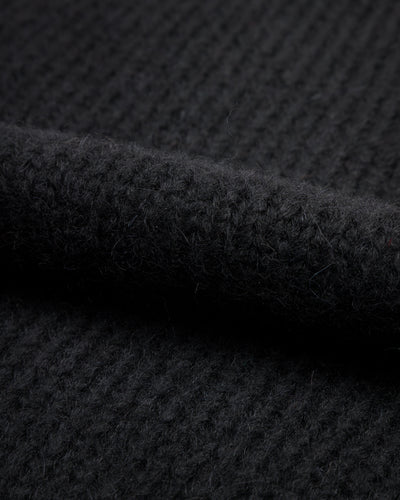 Nymane Nadia Diamond Sweater - Black Eco Alpaca - Standard & Strange