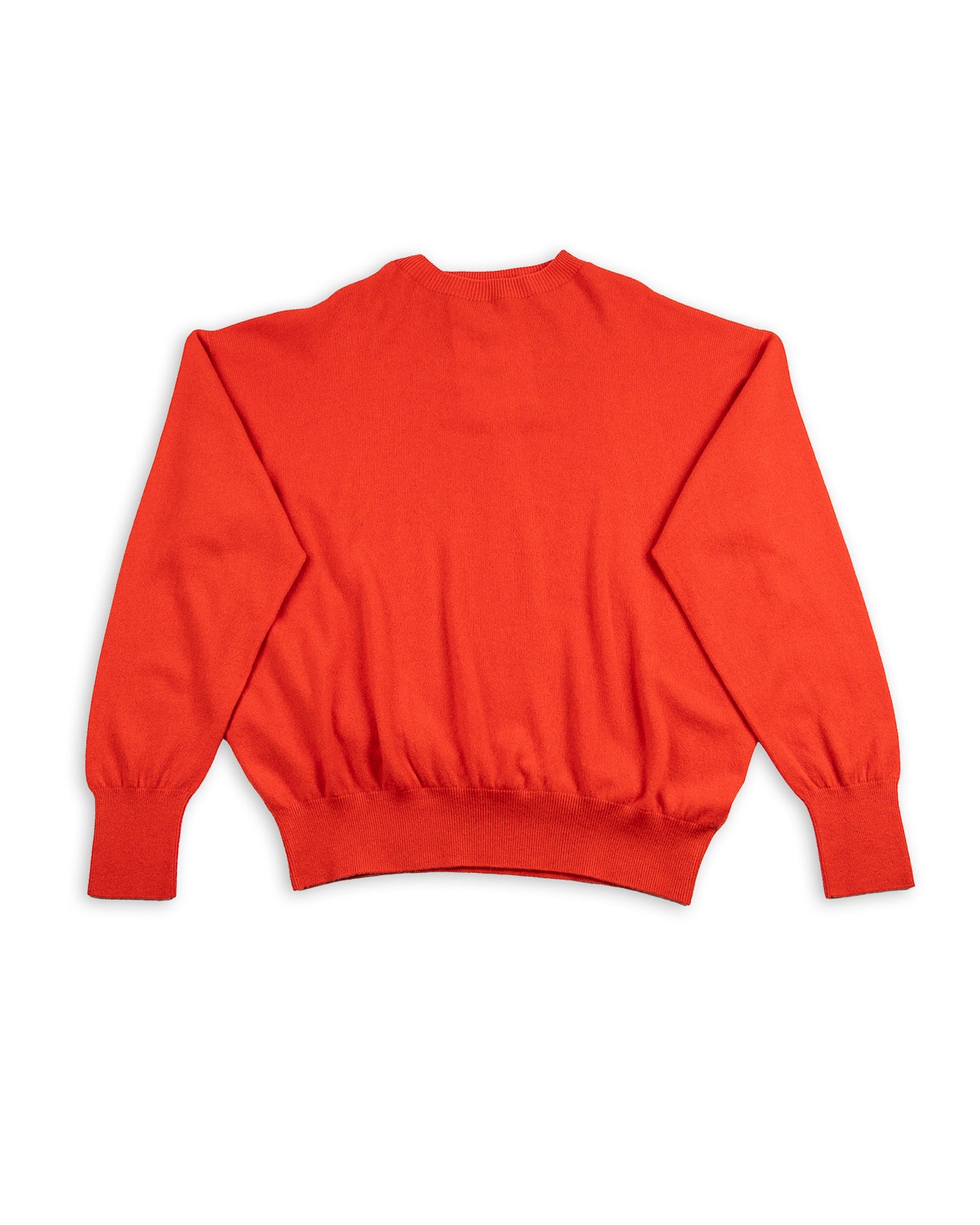 Olde H & Daughter Cashmere Crew Pullover - Poppy 10 - Standard & Strange