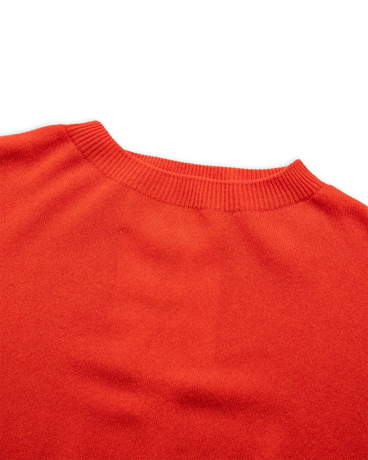 Olde H & Daughter Cashmere Crew Pullover - Poppy 10 - Standard & Strange