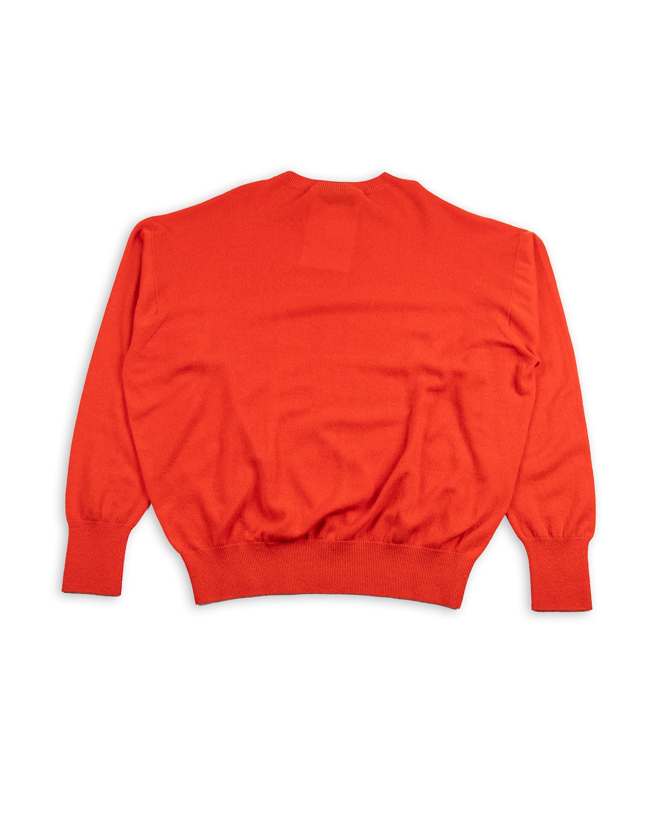 Olde H & Daughter Cashmere Crew Pullover - Poppy 10 - Standard & Strange