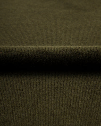 Olde Homesteader & Daughter Cashmere V Pullover - Moss 10 - Standard & Strange