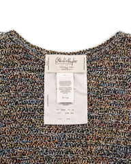 Olde Homesteader & Daughter Cotton Wrap Stitches Boat Neck Pullover - Galaxy 10 - Standard & Strange