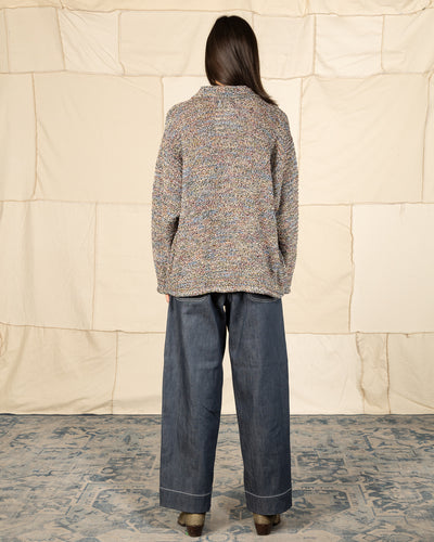 Olde Homesteader & Daughter Cotton Wrap Stitches Cardigan - Galaxy 10 - Standard & Strange