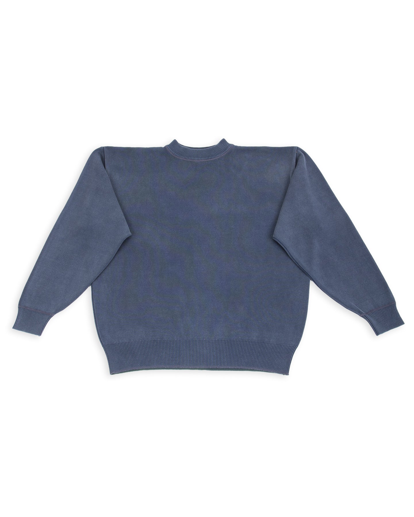 Olde H & Daughter Distressed Effect Cotton Pullover - Nitefog 10 - Standard & Strange