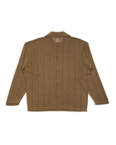 Olde H & Daughter Jyarijyari Silk Collared Shirt - Algae - Standard & Strange