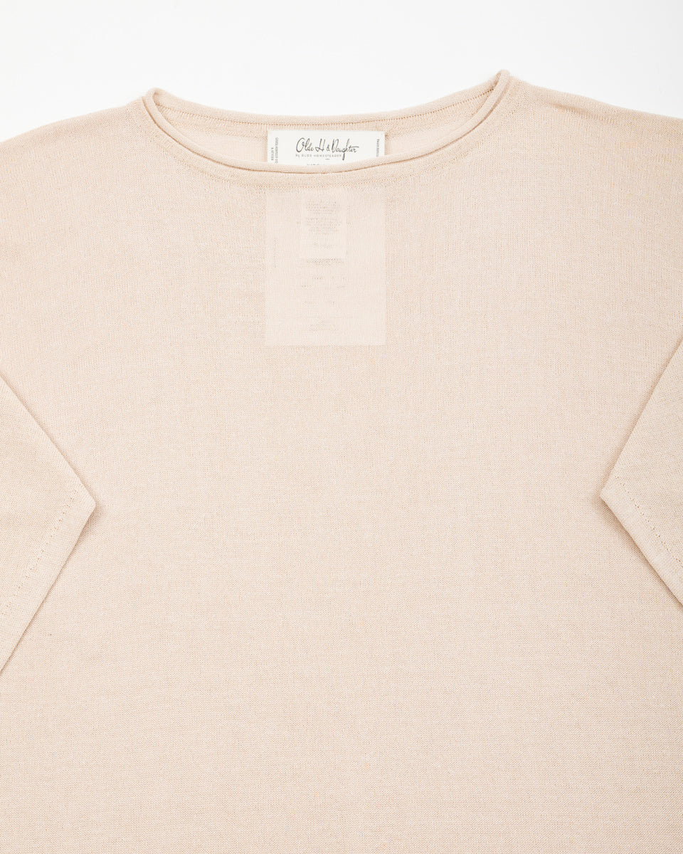 Olde Homesteader & Daughter Jyarijyari Silk Pullover - Stone - Standard & Strange