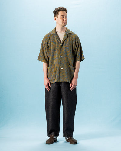 Olde H & Daughter Silk Cotton Beach Shirt - Beach Sand 10 - Standard & Strange