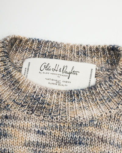 Olde Homesteader & Daughter Silk Mohair Pullover - Granite 08 - Standard & Strange