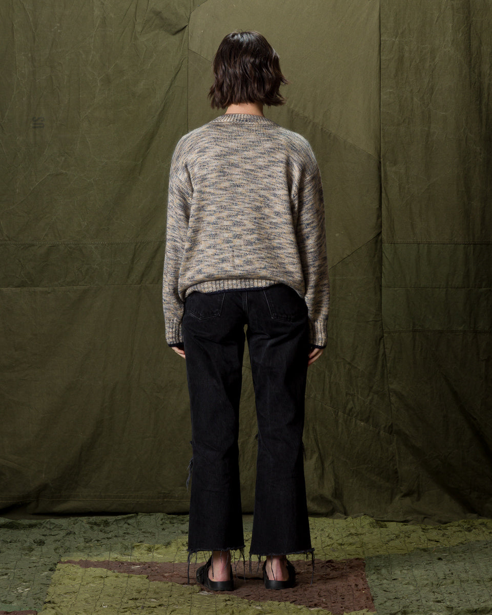 Olde Homesteader & Daughter Silk Mohair Pullover - Granite 08 - Standard & Strange