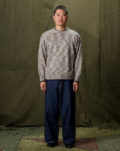 Olde Homesteader & Daughter Silk Mohair Pullover - Granite 08 - Standard & Strange