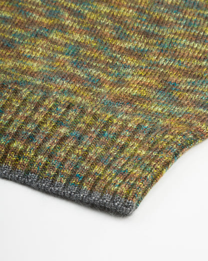 Olde Homesteader & Daughter Silk Mohair Pullover - Green Granite 08 - Standard & Strange