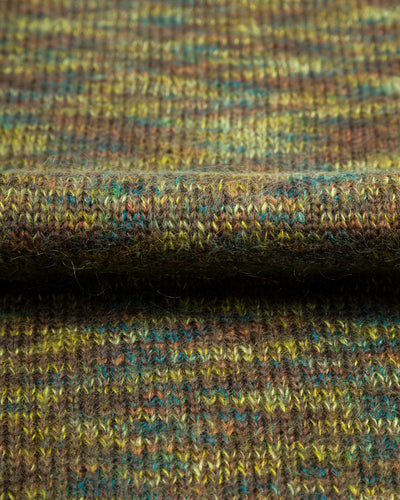 Olde H & Daughter Silk Mohair Pullover - Green Granite 08 - Standard & Strange