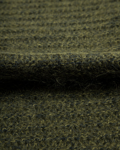 Olde Homesteader & Daughter Silk Mohair Wrap Stitches L/S Shirt - Dark Forest 10 - Standard & Strange