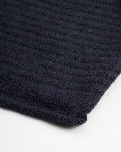 Olde Homesteader & Daughter Silk Mohair Wrap Stitches L/S Shirt - Night View 10 - Standard & Strange