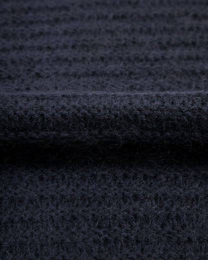 Olde Homesteader & Daughter Silk Mohair Wrap Stitches Pullover - Night View 10 - Standard & Strange