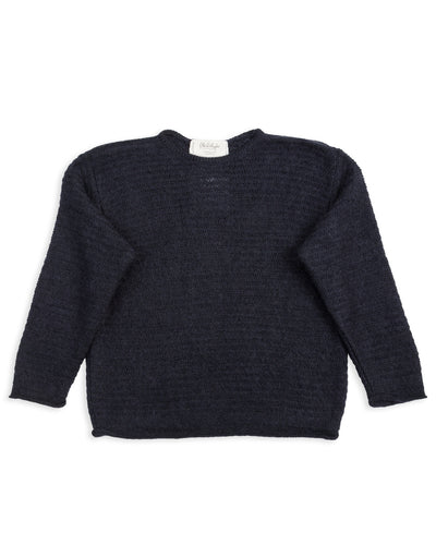 Olde H & Daughter Silk Mohair Wrap Stitches Pullover - Night View 10 - Standard & Strange