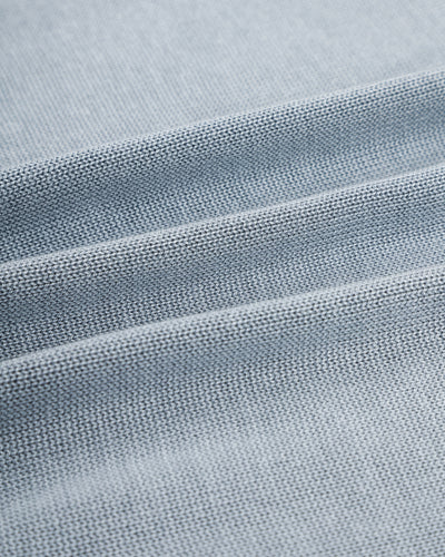 Olde Homesteader & Daughter Silk Plain Stitch Crewneck L/S - Blue Stone 10 - Standard & Strange