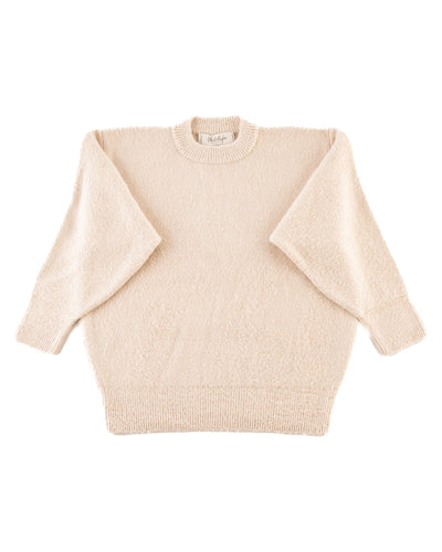 Olde H & Daughter Silk Shaggy Dog Pullover - Butter - Standard & Strange