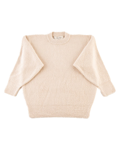 Olde H & Daughter Silk Shaggy Dog Pullover - Butter - Standard & Strange