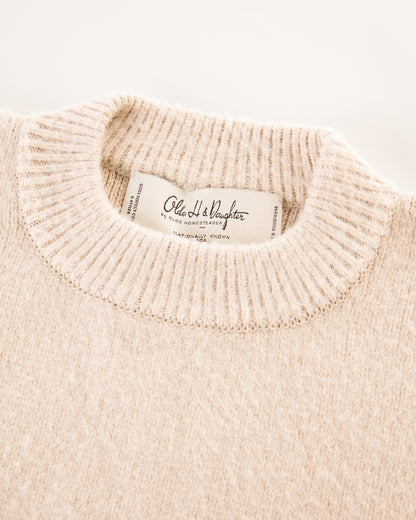 Olde H & Daughter Silk Shaggy Dog Pullover - Butter - Standard & Strange