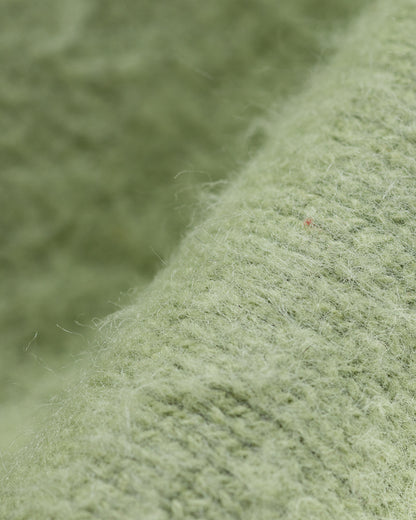 Olde Homesteader & Daughter Silk Shaggy Dog Pullover - Pistachio - Standard & Strange