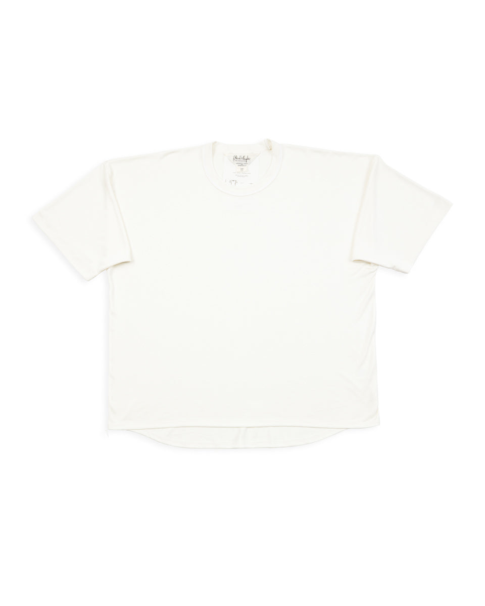 Olde Homesteader & Daughter Silk Tight Tension Middle Plain Stitches S/S - Off White - Standard & Strange