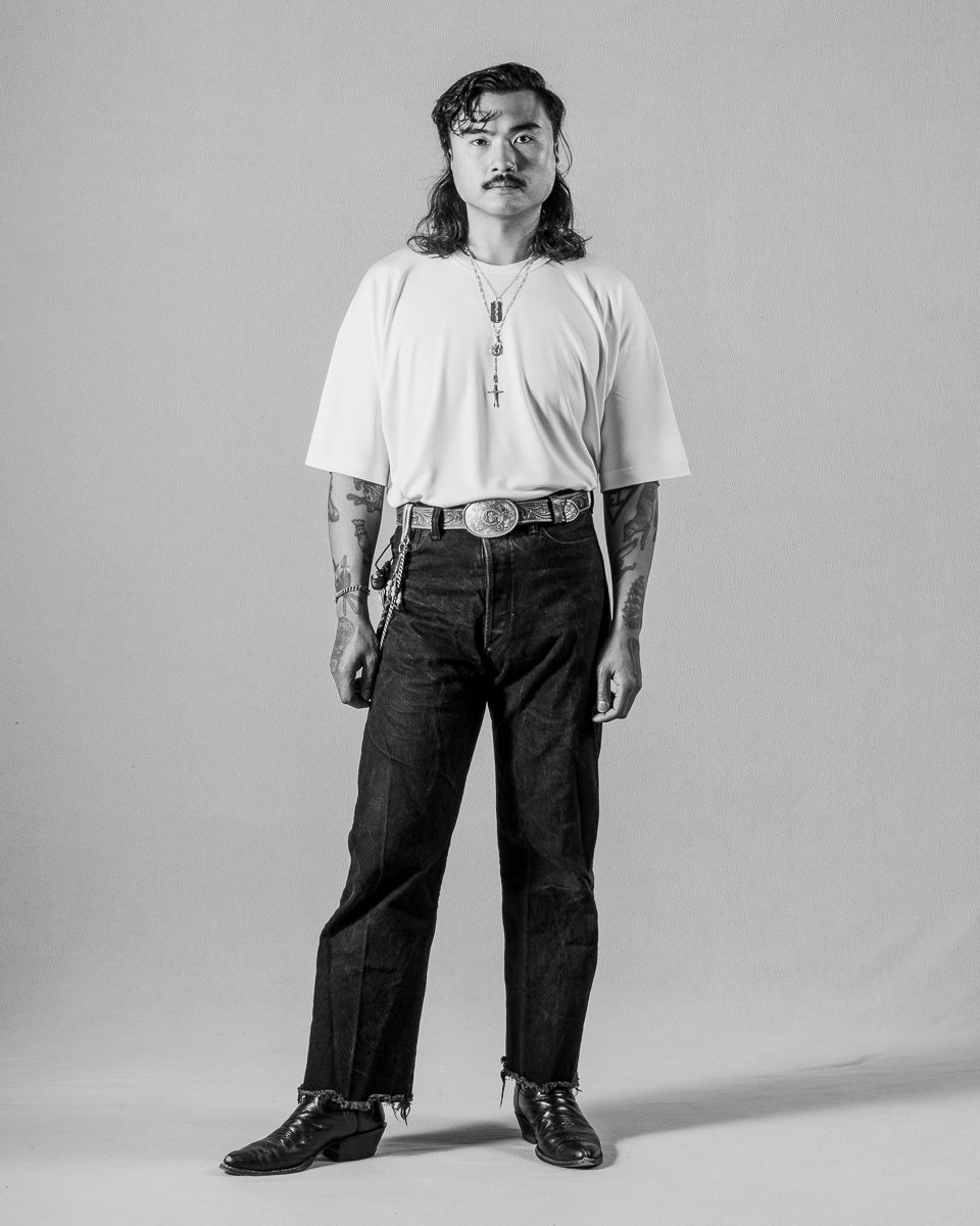 Olde Homesteader & Daughter Silk Tight Tension Middle Plain Stitches S/S - Off White - Standard & Strange