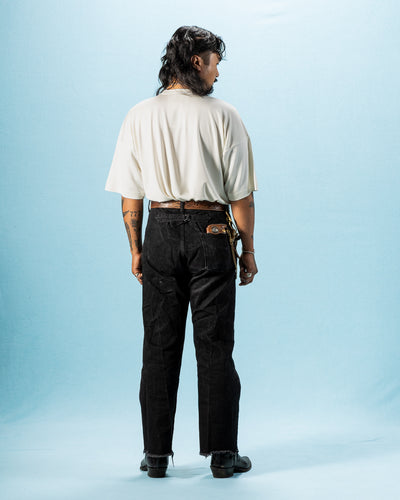 Olde Homesteader & Daughter Silk Tight Tension Middle Plain Stitches S/S - Off White - Standard & Strange