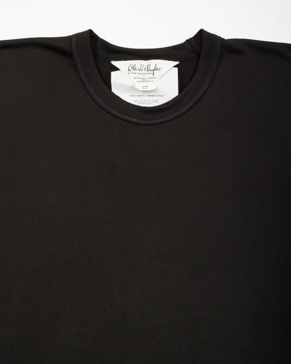 Olde Homesteader & Daughter Silk Tight Tension Middle Plain Stitches Tank - Black - Standard & Strange