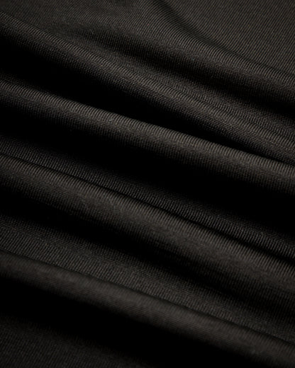 Olde Homesteader & Daughter Silk Tight Tension Middle Plain Stitches Tank - Black - Standard & Strange