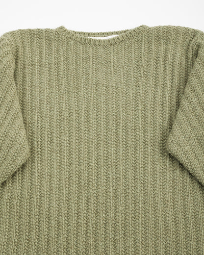 Olde Homesteader & Daughter Slub Cashmere Boat Pullover - Hunter Green 10 - Standard & Strange