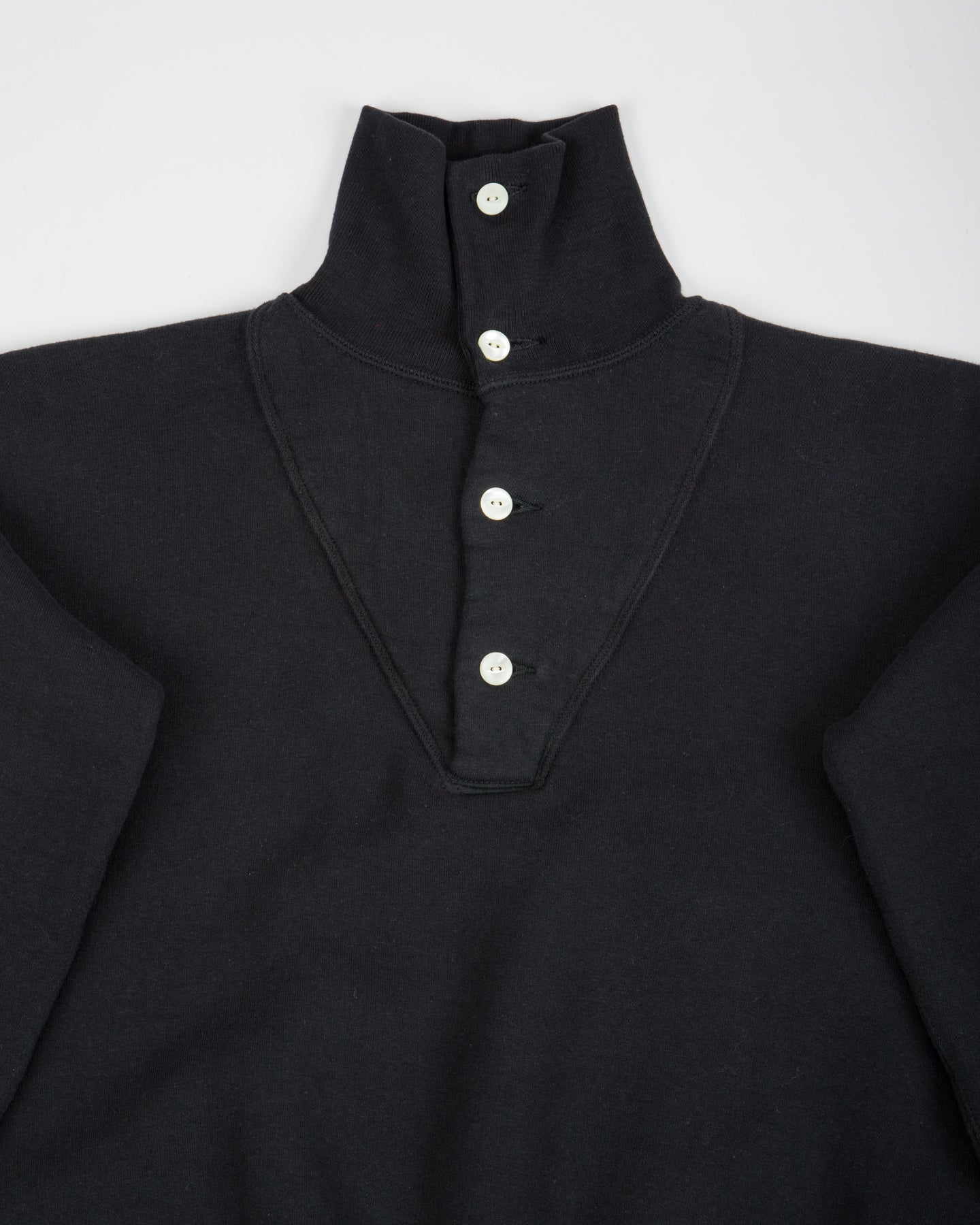 Olde Homesteader Stand Collar Long Sleeve - Black - Standard & Strange