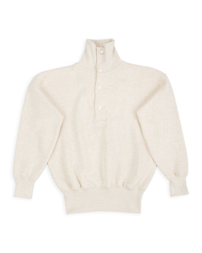 Olde Homesteader Stand Collar Long Sleeve - Oatmeal - Standard & Strange