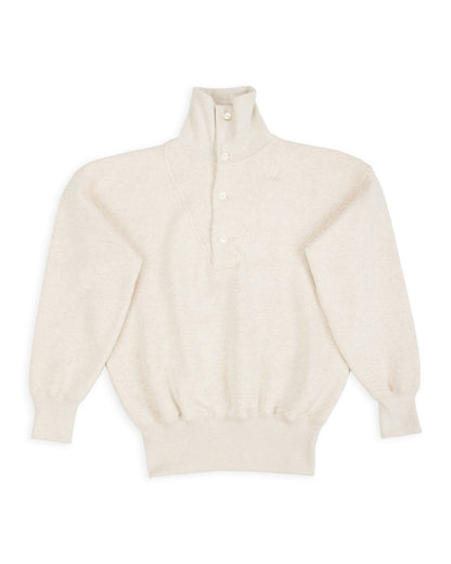 Olde Homesteader Stand Collar Long Sleeve - Oatmeal - Standard & Strange