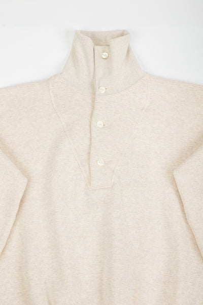 Olde Homesteader Stand Collar Long Sleeve - Oatmeal - Standard & Strange