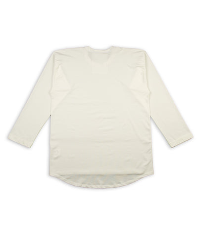Olde Homesteader & Daughter Suvin Plain Stitch Crewneck L/S - Off White - Standard & Strange