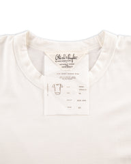 Olde Homesteader & Daughter Suvin Plain Stitch Crewneck S/S - Off White - Standard & Strange