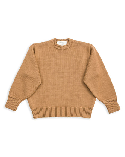 Olde Homesteader & Daughter Wool Crewneck Pullover - Coyote 10 - Standard & Strange