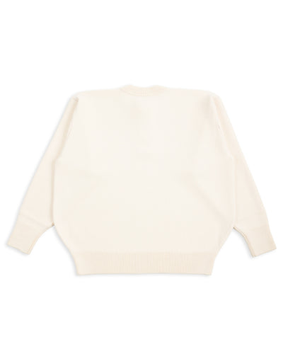 Olde Homesteader & Daughter Wool Henley Neck L/S - Ecru 10 - Standard & Strange