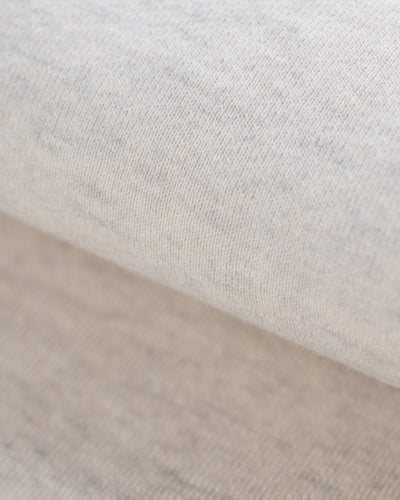 Olde Homesteader Cotton Fleece Crewneck L/S - Ecru Heather - Standard & Strange