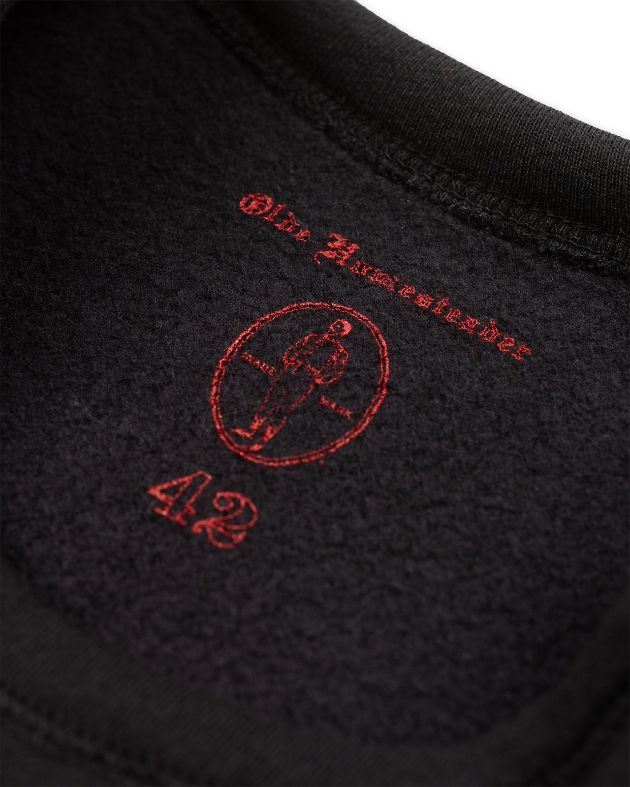 Olde Homesteader Cotton Fleece Crewneck L/S - Worker's Black - Standard & Strange