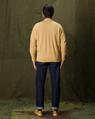 Olde Homesteader Extra Cotton Jersey Cardigan - Golden Yellow - Standard & Strange