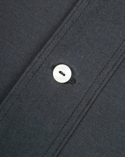 Olde Homesteader Interlock Henley Neck L/S - Black - Standard & Strange