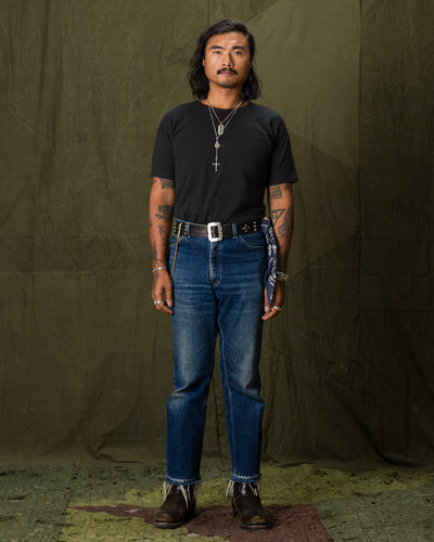 Olde Homesteader Rustic Jersey Crewneck S/S - Black - Standard & Strange