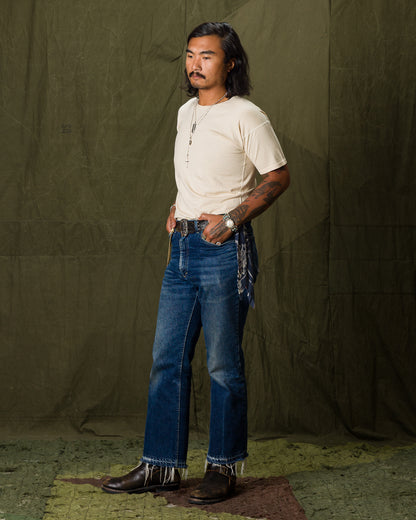 Olde Homesteader Rustic Jersey Crewneck S/S - Ecru - Standard & Strange