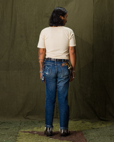 Olde Homesteader Rustic Jersey Crewneck S/S - Ecru - Standard & Strange